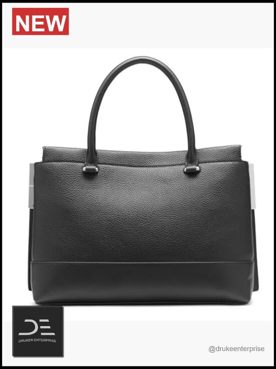 Zoey Vegan Triple Compartment Satchel – Jen & Co Vegan Leather Triple Compartment Satchel with Detachable Coin Purse